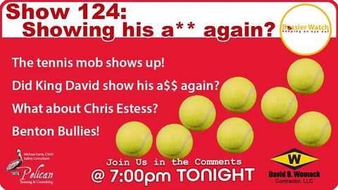 Show 124: Showing his a** again!
