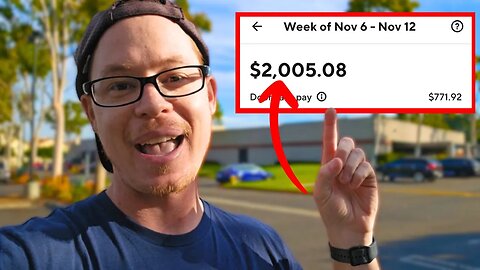 Amazing $2k Week Delivering Doordash