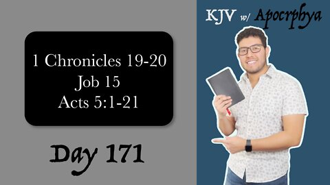 Day 171 - Bible in One Year KJV [2022]