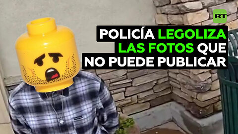 Así LEGOliza la Policía fotos de criminales que está prohibido publicar