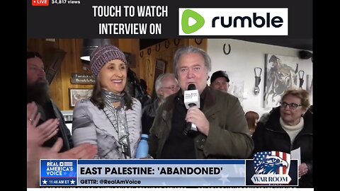 East Palestine Speaks to Steve Bannon 3/28/23