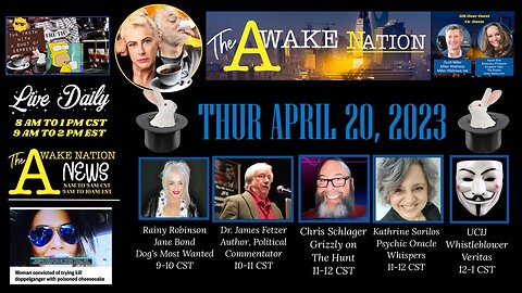 The Awake Nation 04.20.2023 Sandy Hook Conspiracy Theorist Reveals He Was Honey Trapped!