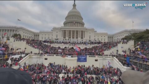 WATCH: Thrilling footage from the steps of the Capitol shows thousands of Trump supporters cheer
