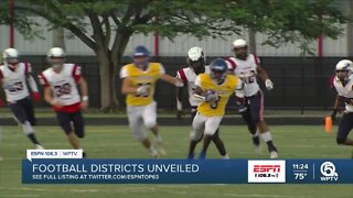 FHSAA unveils football districts