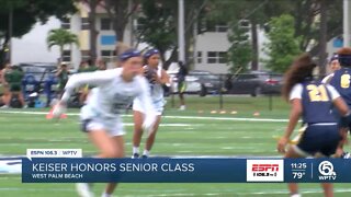 Keiser flag football honors Senior QB