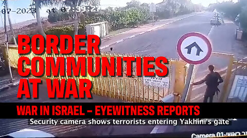 The Border Communities at War | Eyewitness Reports from Israel | Dr. Dominiquae Bierman