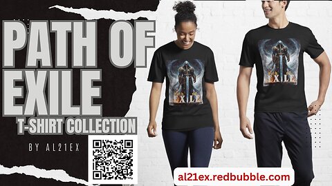 PATH OF EXILE WARRIOR T-SHIRT & MERCH COLLECTION BY AL21EX
