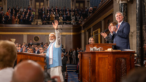 The Prime Minister of India Addresses a Joint Meeting of Congress