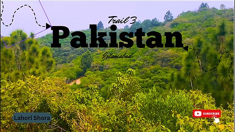 Embark on an Unforgettable Journey along Hiking Trail 3 in Islamabad, Pakistan #shorts #short #viral