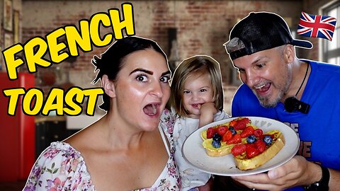 Brits Try [FRENCH TOAST] for the first time!