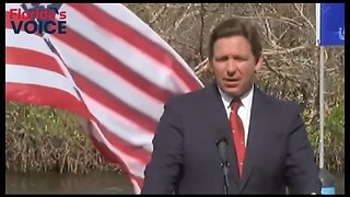 Gov DeSantis Slams Reporter Asking About A GOP Civil War