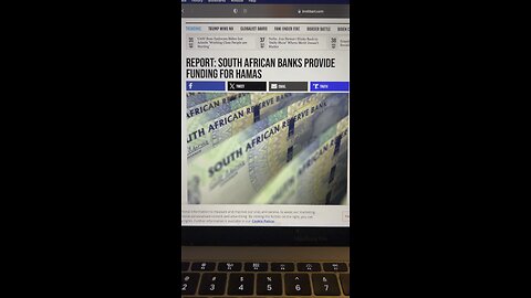 Report: South Africa funding Hamas