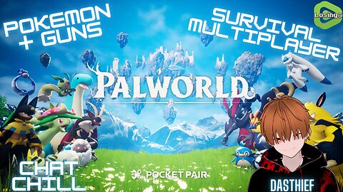 🌟 DasThief's Journey with Adorable Pals (Not Pokémon) in Co-op Survival! 🔫 | Palworld