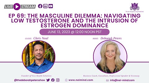 Chris Neal - Navigating Low Testosterone and the Intrusion of Estrogen Dominance