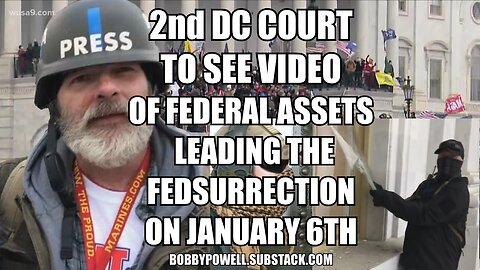 Conservative Daily With Bobby Powell on 2nd DC Court Date; FBI/CIA Assets Led J6 Fedsurrection