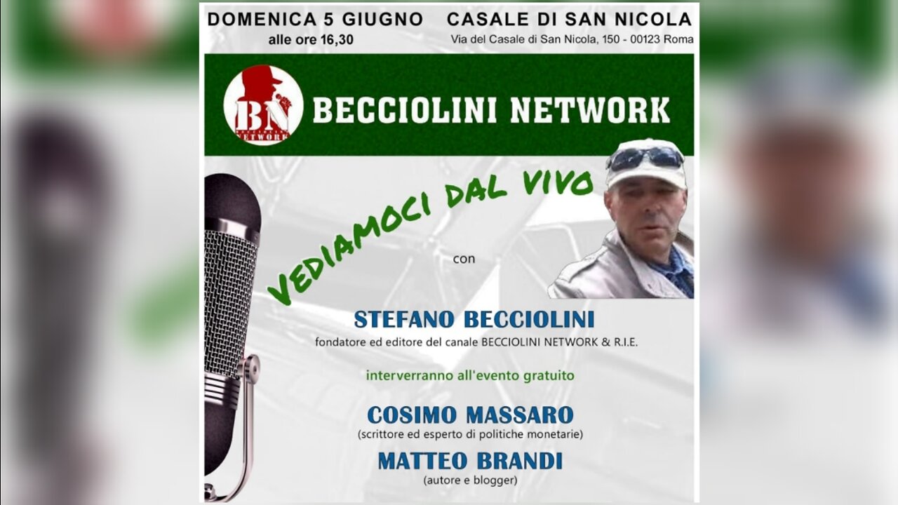 IL PUNT🔴 DI VISTA DAL VIVO CON STEFANO BECCIOLINI