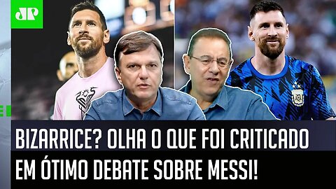 "NÃO DÁ PRA LEVAR ISSO A SÉRIO, gente! O Messi..." OLHA o que FOI CRITICADO!