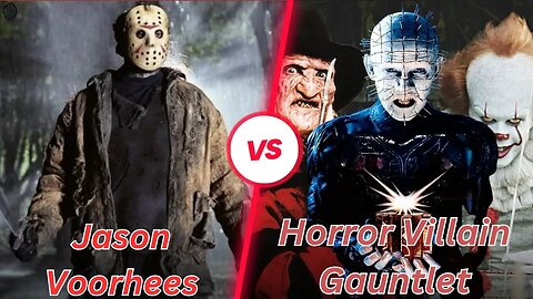 Jason Voorhees vs Horror Villains Gauntlet 🔪🩸🔪🩸