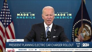 President Joe Biden planning electric car charger rollout