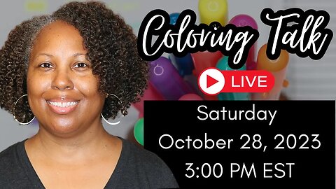 🔴LIVE: Coloring Talk with Evelyn Colors | Ask Me Anything - Episode 1