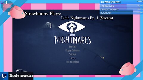 Strawbunny plays: Little Nightmares (I GOT GNOMED!) [Stream Recording]