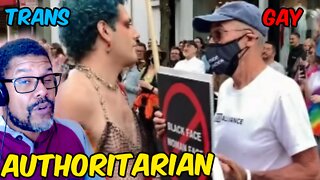 BOOMER react: Trans Activism Is An AUTHORITARIAN Movement : Gay Pride Founder Attacked At VT Parade