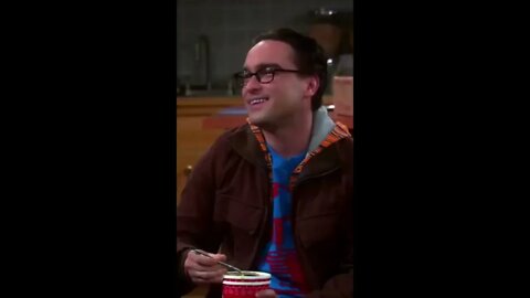 The Big Bang Theory - Penny plays with the food!! #shorts #tbbt #sitcom