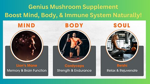 Boost Your Brain and Immune System Naturally with Genius Mushrooms - Honest Review!