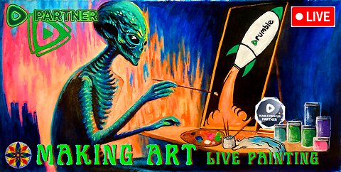 Live Painting - Making Art 4-15-24 - Art, Painting, Flowing