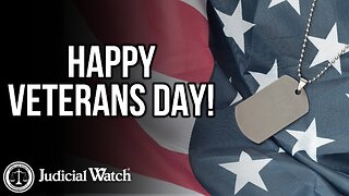 Happy #VeteransDay from Judicial Watch!