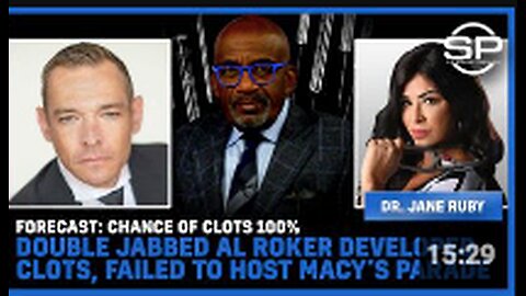 FORECAST Chance of Clots 100%; Double Jabbed Al Roker Developed Clots, Failed To Host Macy’s Parade