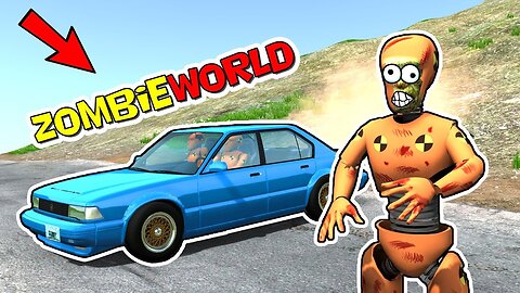 ZOMBIE WORLD Unleashed in BeamNG.Drive! | Dummy Brothers vs. The Undead - Game Over