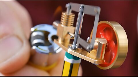 🌍 Crafting Wonders: Building the Tiniest Beam Stirling Engine 🌟