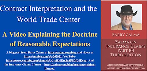 Contract Interpretation and the World Trade Center