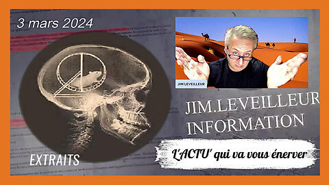 L'ACTU' qui devrait vous énerver... Jim Leveilleur (Hd 1080) Remix