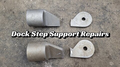Aluminum Dock Steps Support Repairs