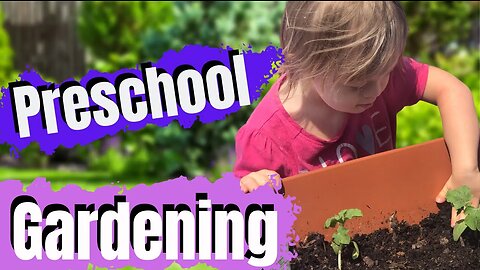 Sensory Gardening Preschool with Down Syndrome