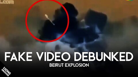 Debunking the Beirut "Missile" Video: How to Spot a Fake