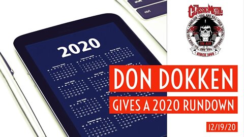 CMS | Don Dokken Gives A 2020 Rundown