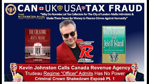 WWG1WGA Sovereignty Series: Canada’s CRA⚡️Exposé of [DS]Unlawful Tax Fraud Terrorizing We The People