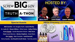 Truth-a-Thon LIVE STREAM! Join Us in the Chat Room and Follow This Channel!