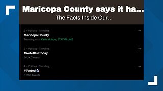 Maricopa County says it has fixed voting machine problem in 20% of precincts, reports