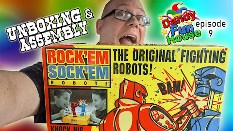 Rock Em' Sock Em' Robots 2021 Unboxing and Assembly! - Dandy Fun House Episode 9