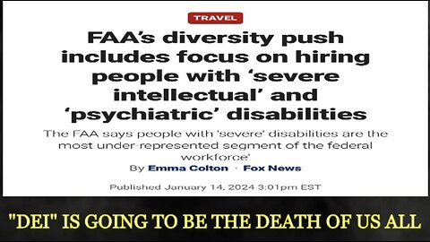 Airlines, FAA Prioritize Hiring Mentally ill & Disabled?!..