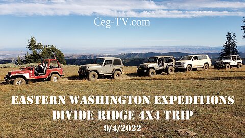 EWE Divide Ridge 4×4 Trip - 9/4/2022