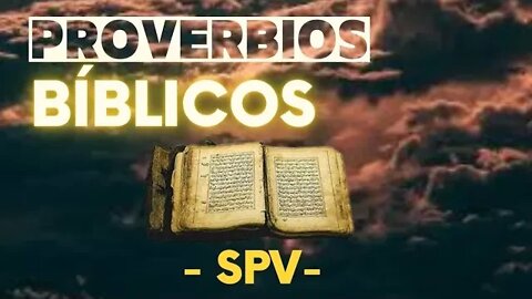 [PODEROSAS REFLEXÕES] PROVÉRBIOS BÍBLICOS