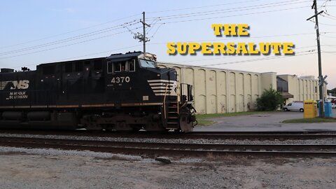 S02E125 The Supersalute (Norfolk Southern, Horn Salute, Rail Freight Transportation)