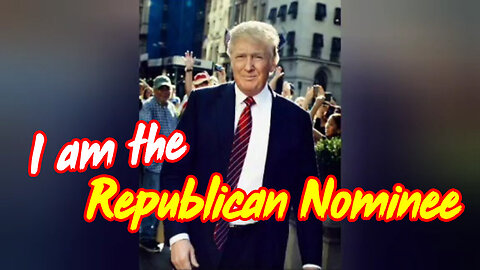 Trump Statement – ​​It’s Official - I am the Republican Nominee - 3/15/24..