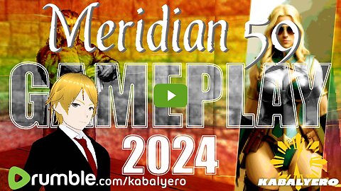▶️ Meridian 59 Gameplay [1/31/24] » Fighting Rats and Baby Spiders