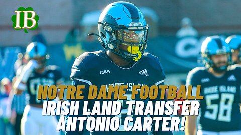 Transfer Safety Antonio Carter Commits To Notre Dame!